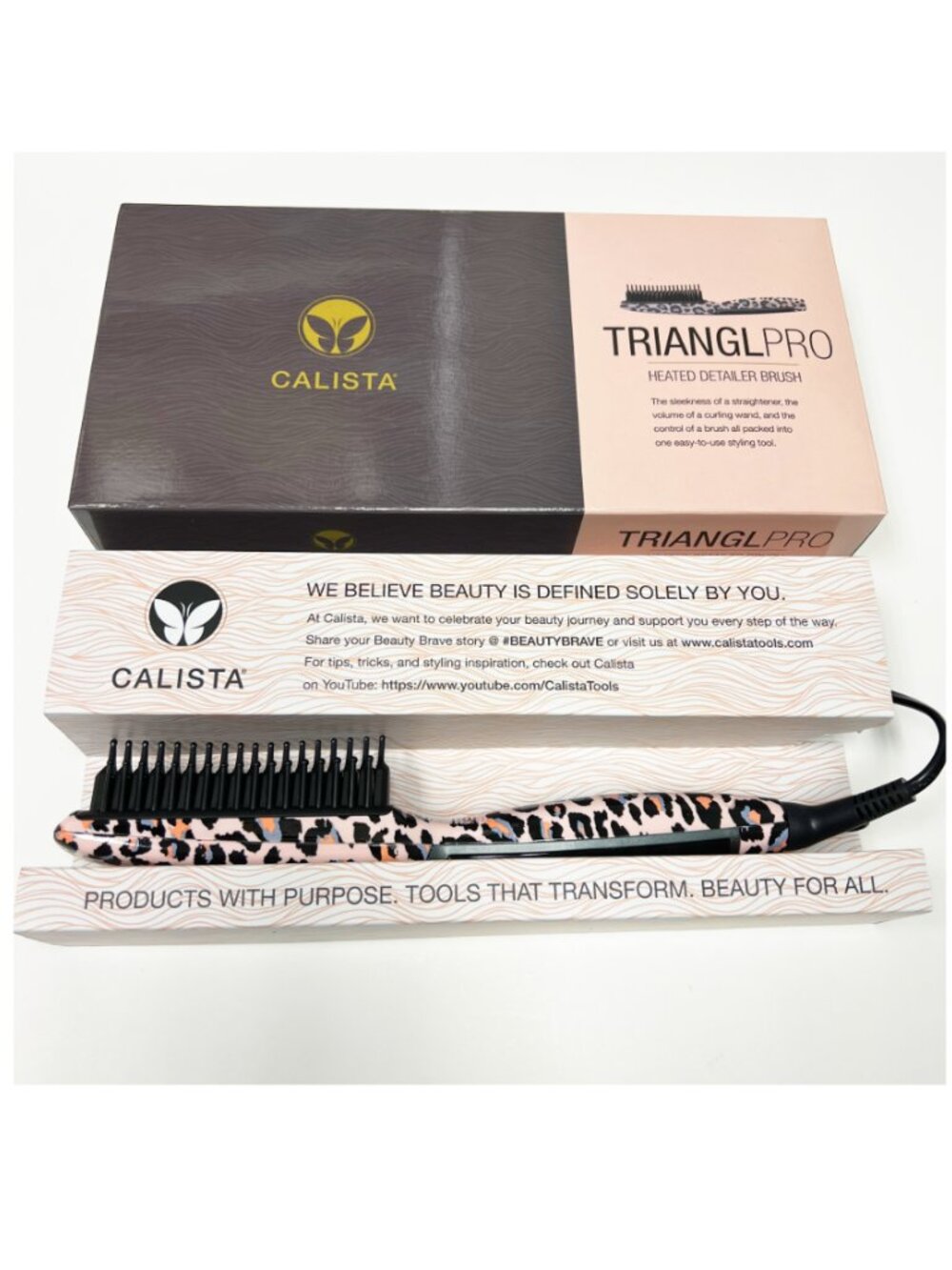 Calista TrianglPRO Heated Straightening Brush